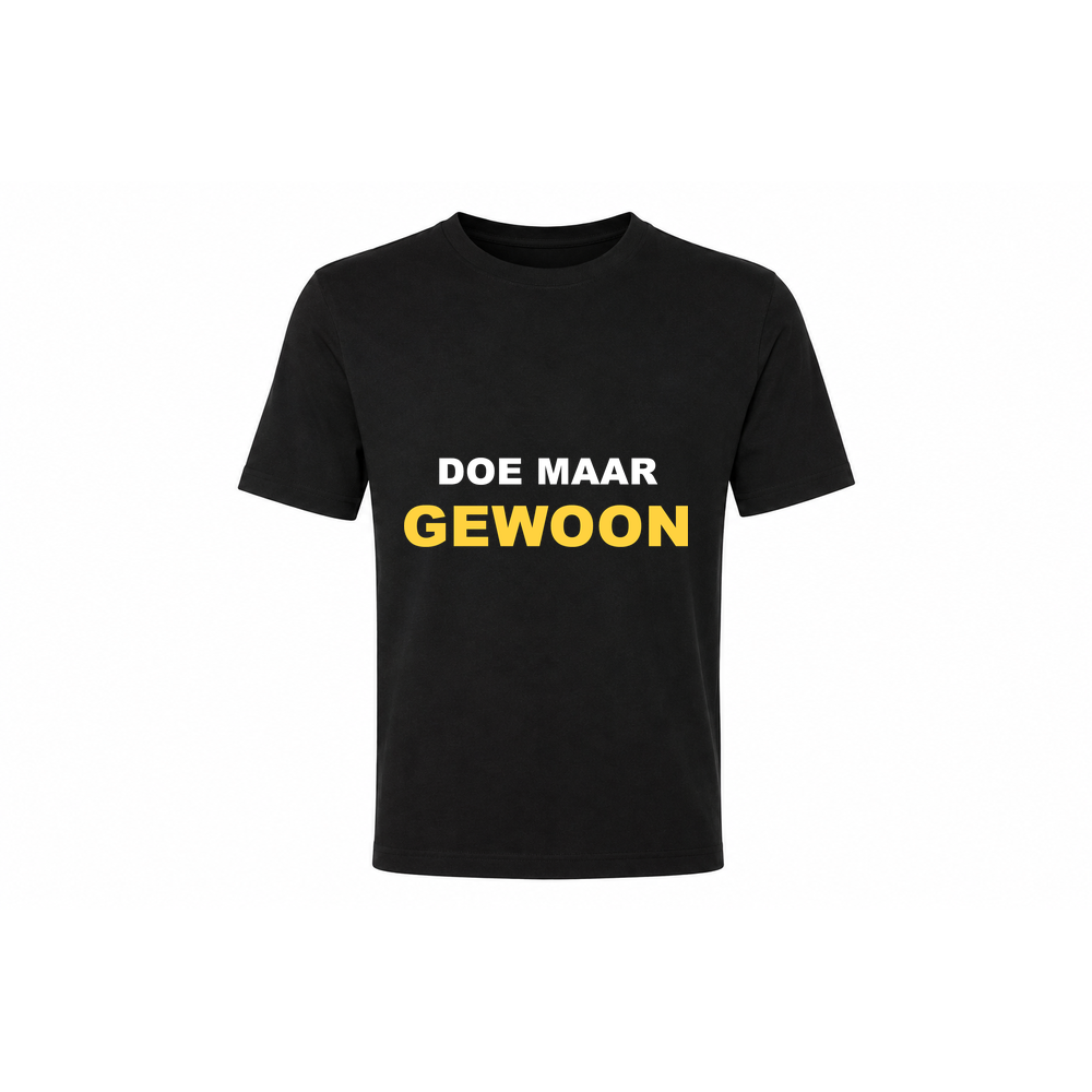 Classic Tee — Doe maar gewoon
