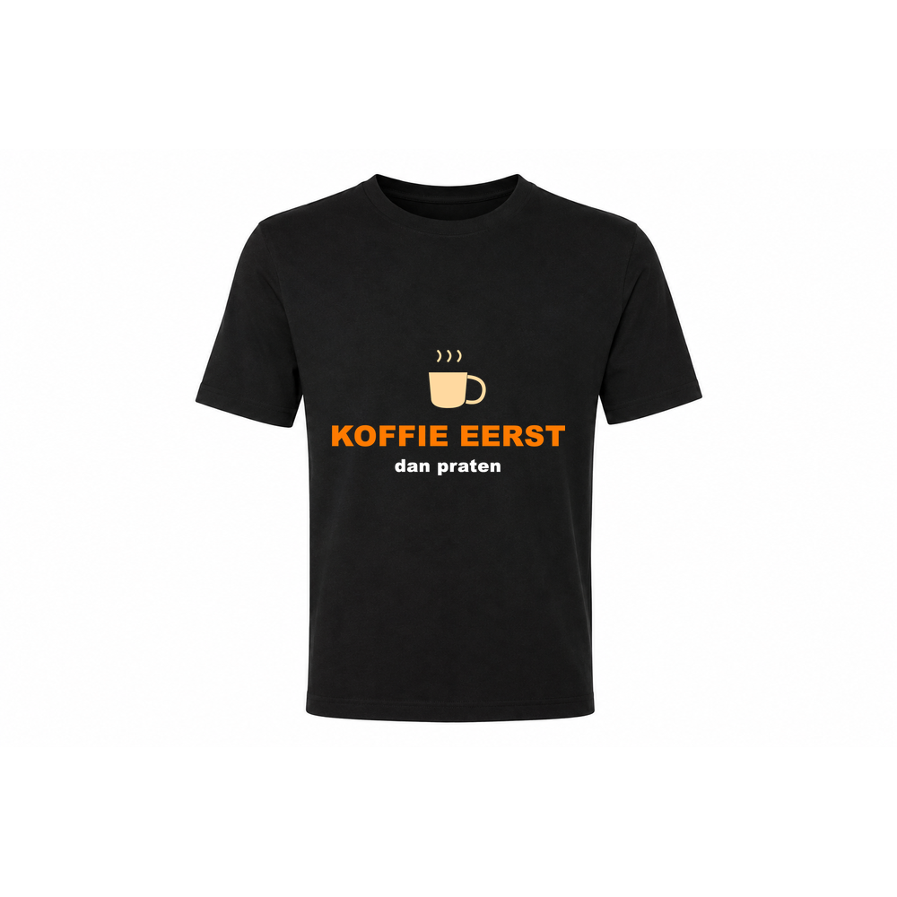 Classic Tee — Koffie eerst, dan praten