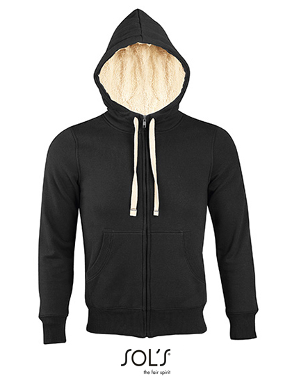 Sols Unisex Zipped Jacket Sherpa bedrukken