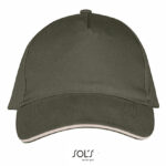 Sols Five Panels Cap Long Beach bedrukken