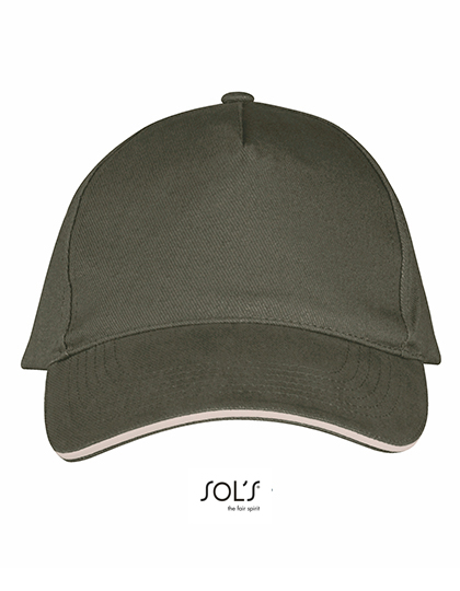 Sols Five Panels Cap Long Beach bedrukken