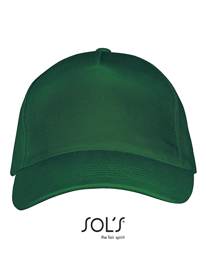 Sols Five Panels Cap Long Beach bedrukken - Afbeelding 3