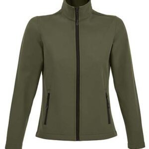 Sols Women´s Softshell Zip Jacket Race bedrukken