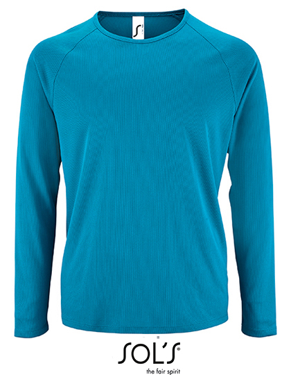 Sols Men´s Long Sleeve Sports T-Shirt Sporty bedrukken