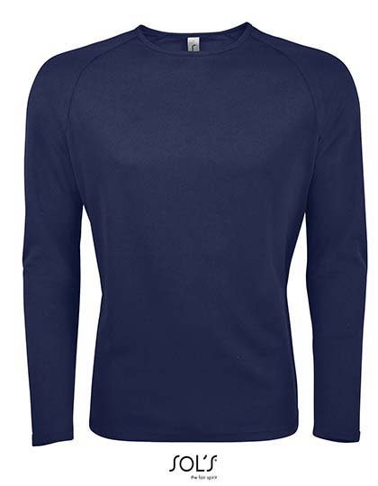Sols Men´s Long Sleeve Sports T-Shirt Sporty bedrukken - Afbeelding 3