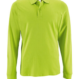 Sols Men´s Long-Sleeve Piqué Polo Shirt Perfect bedrukken