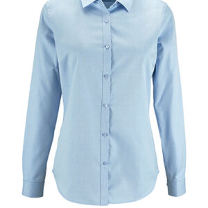 Sols Women´s Herringbone Shirt Brody bedrukken