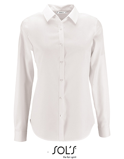 Sols Women´s Herringbone Shirt Brody bedrukken - Afbeelding 2