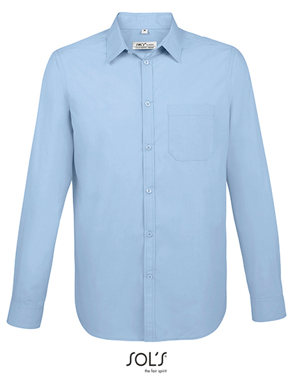 Sols Men´s Baltimore Fit Shirt bedrukken - Afbeelding 3