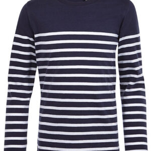 Sols Kids´ Long Sleeve Striped T-Shirt Matelot bedrukken