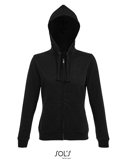 Sols Women´s Zip Hoodie Spike bedrukken