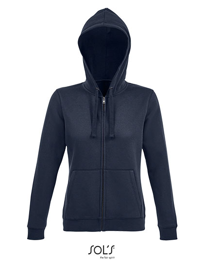 Sols Women´s Zip Hoodie Spike bedrukken - Afbeelding 2