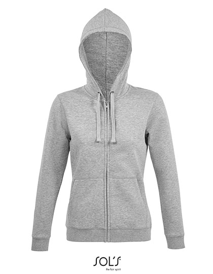 Sols Women´s Zip Hoodie Spike bedrukken - Afbeelding 3