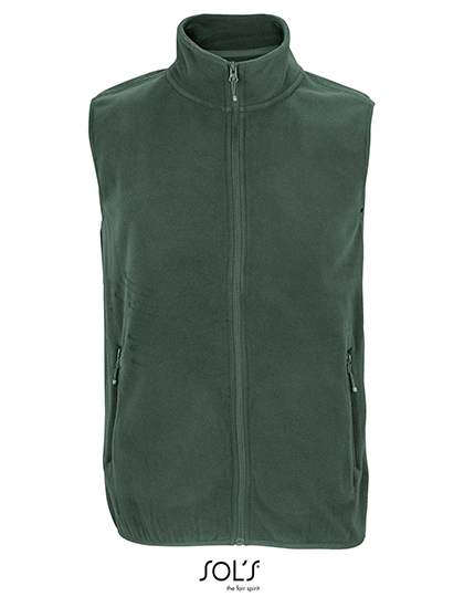 Sols Unisex Factor Zipped Fleece Bodywarmer bedrukken - Afbeelding 3
