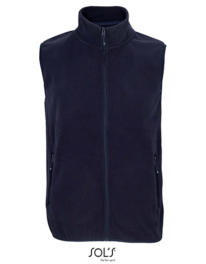 Sols Unisex Factor Zipped Fleece Bodywarmer bedrukken - Afbeelding 4