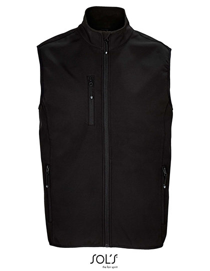 Sols Men´s Falcon Zipped Softshell Bodywarmer bedrukken - Afbeelding 2