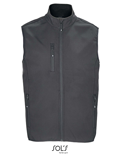 Sols Men´s Falcon Zipped Softshell Bodywarmer bedrukken - Afbeelding 3
