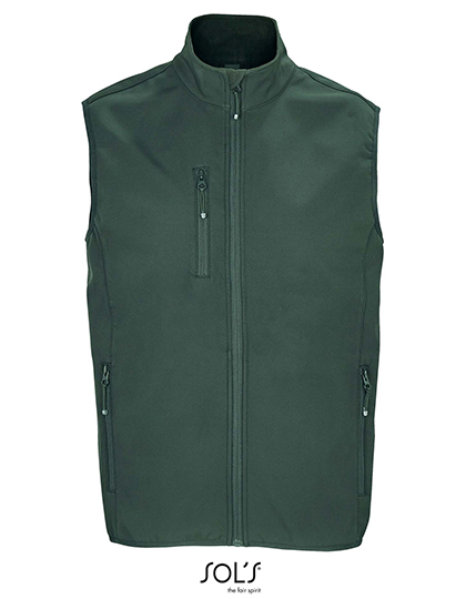 Sols Men´s Falcon Zipped Softshell Bodywarmer bedrukken - Afbeelding 4