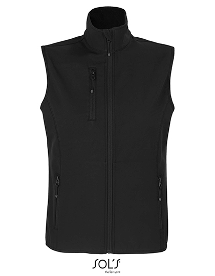 Sols Women´s Falcon Zipped Softshell Bodywarmer bedrukken - Afbeelding 2