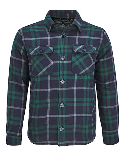 Sols Unisex Checkered Overshirt Noah bedrukken