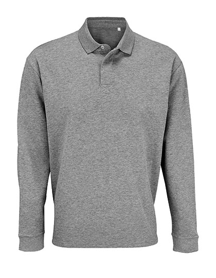 Sols Unisex Polo Collar Sweatshirt Heritage bedrukken - Afbeelding 3