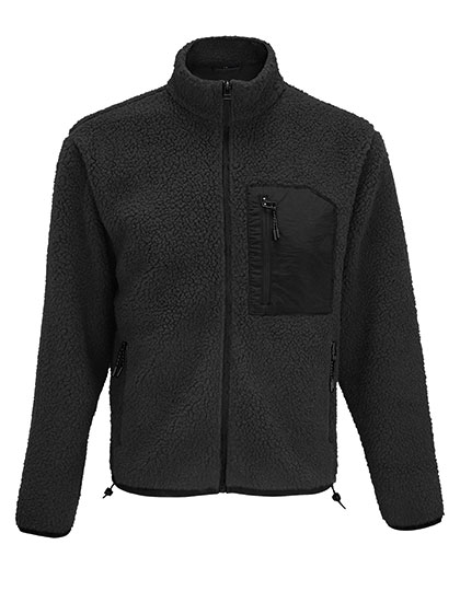 Sols Unisex Sherpa Jacket Fury bedrukken - Afbeelding 2
