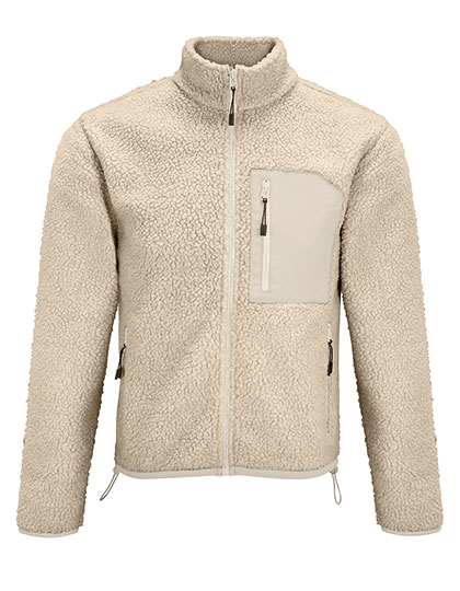 Sols Unisex Sherpa Jacket Fury bedrukken - Afbeelding 3