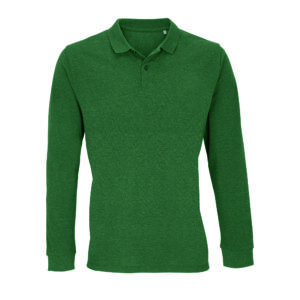 Sols Unisex Long Sleeve Polo Shirt Planet bedrukken