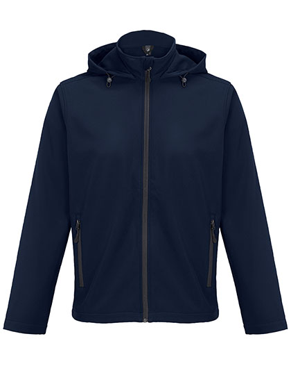 Sols Men´s Race Softshell Hooded Jacket bedrukken - Afbeelding 3