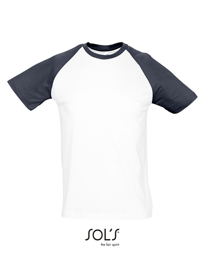 Sols Raglan T-Shirt Funky 150 bedrukken - Afbeelding 4