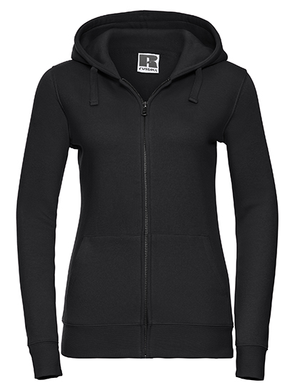 Russell Collection Ladies' Authentic Zipped Hoodie bedrukken - Afbeelding 2