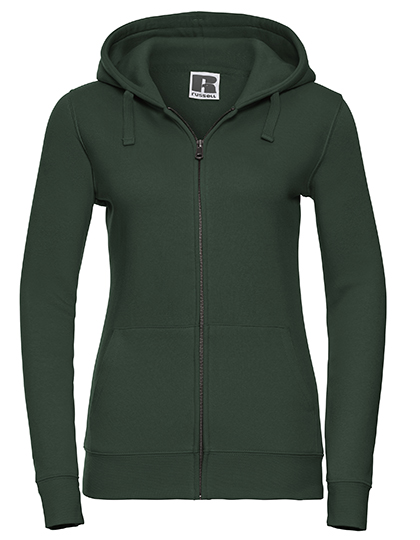 Russell Collection Ladies' Authentic Zipped Hoodie bedrukken - Afbeelding 3