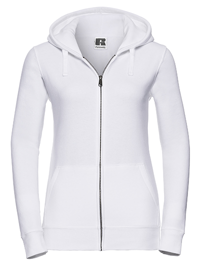 Russell Collection Ladies' Authentic Zipped Hoodie bedrukken