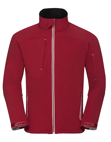 Russell Collection Mens‘ Bionic Softshell Jacket bedrukken - Afbeelding 3