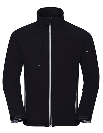 Russell Collection Mens‘ Bionic Softshell Jacket bedrukken - Afbeelding 4