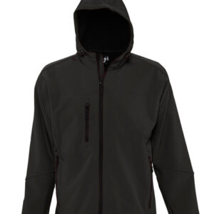 Sols Men´s Hooded Softshell Jacket Replay bedrukken