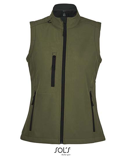 Sols Women´s Sleeveless Softshell Rallye bedrukken