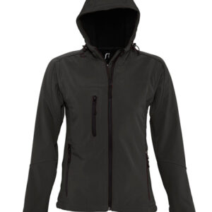 Sols Women´s Hooded Softshell Jacket Replay bedrukken