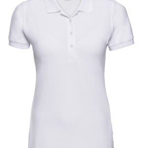 Russell Collection Ladies' stretch polo bedrukken