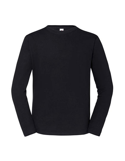 Fruit of the Loom T-shirt Iconic 195 met lange mouwen bedrukken - Afbeelding 2