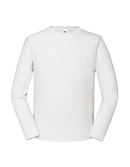 Fruit of the Loom T-shirt Iconic 195 met lange mouwen bedrukken