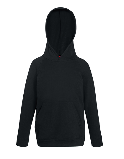Fruit of the Loom Kids Lightweight Hooded Sweat bedrukken - Afbeelding 2
