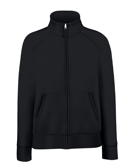 Fruit of the Loom Lady-Fit Sweat Jacket Premium bedrukken - Afbeelding 2