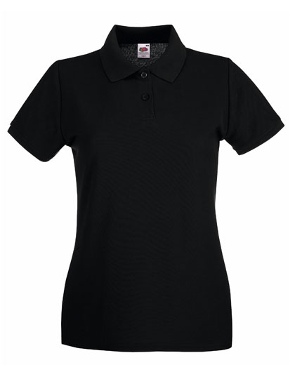Fruit of the Loom Lady-Fit Premium Polo bedrukken - Afbeelding 4