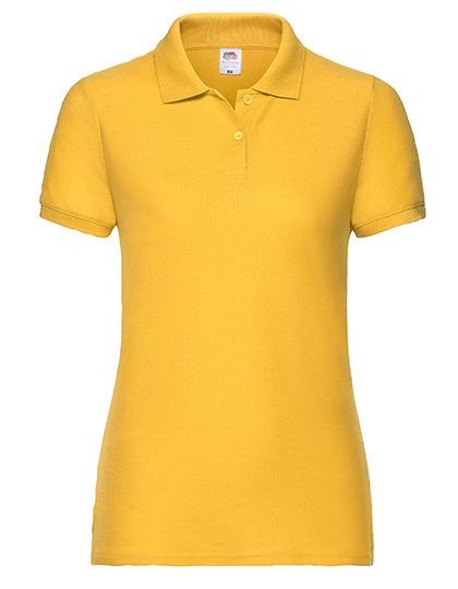 Fruit of the Loom Lady Fit 65/35 Polo bedrukken - Afbeelding 3