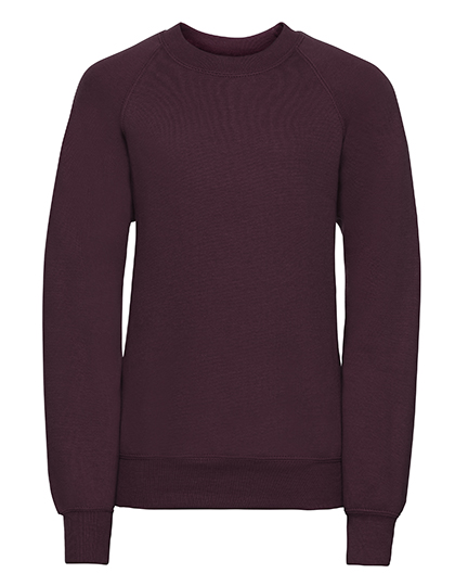Russell Collection Kids Classic Sweatshirt, Raglan Sleeve bedrukken - Afbeelding 3