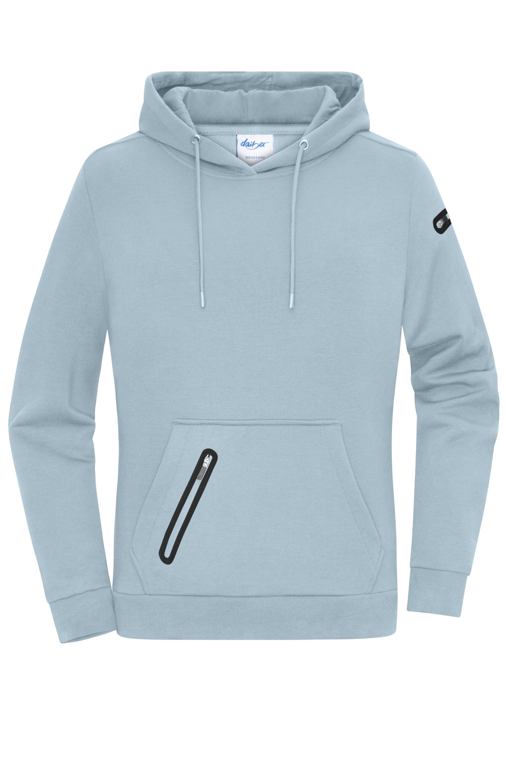 Daiber Ladies' Hoody Interlock OCS Blended & RCS bedrukken - Afbeelding 3