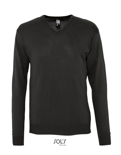 Sols Men´s V-Neck Sweater Galaxy bedrukken
