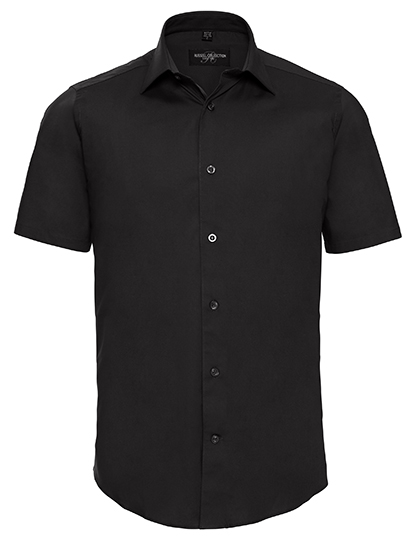 Russell Collection Men's SS Easy Care Fitted Shirt bedrukken - Afbeelding 2