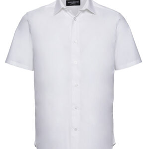 Russell Collection Men's SS Easy Care Fitted Shirt bedrukken